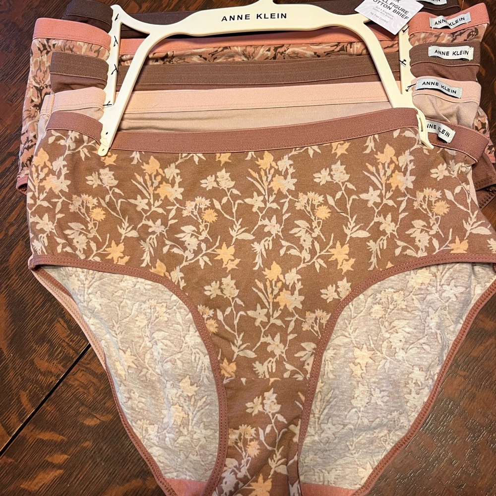 5 pair new 1X underwear.